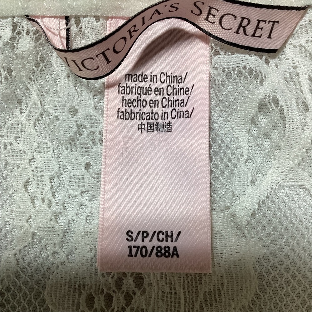 Victoria's Secret Ivory Lace Lingerie Slip Dress - Picture 9 of 15
